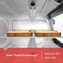 Toasters BLACK+DECKER 1150 W 4-Slice Black Stainless Steel Toaster Oven With Temperature Control 14 Toasters BLACK+DECKER 1150 W 4-Slice Black Stainless Steel Toaster Oven With Temperature Control -Dessert Makers Popular Store stainless steel black black decker toaster ovens to1705sb a0 1000