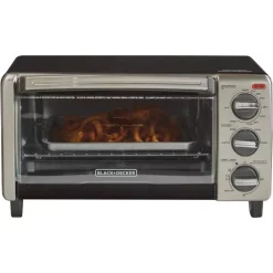 Toasters BLACK+DECKER 1150 W 4-Slice Black Stainless Steel Toaster Oven With Temperature Control 18 Toasters BLACK+DECKER 1150 W 4-Slice Black Stainless Steel Toaster Oven With Temperature Control -Dessert Makers Popular Store stainless steel black black decker toaster ovens to1705sb c3 1000