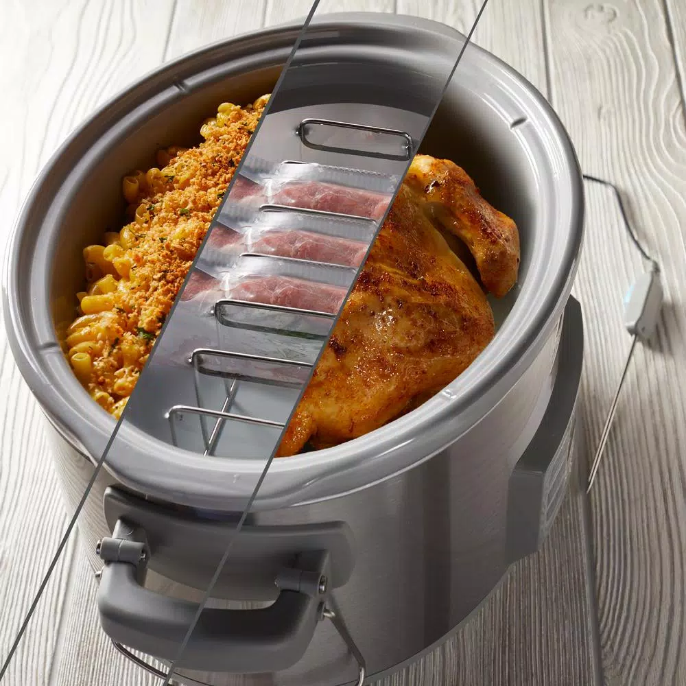 Cookers BLACK+DECKER 7 Qt. Stainless Steel Electric Slow Cooker With Temperature Probe And Precision Sous-Vide 6 Cookers BLACK+DECKER 7 Qt. Stainless Steel Electric Slow Cooker With Temperature Probe And Precision Sous-Vide - Image 4