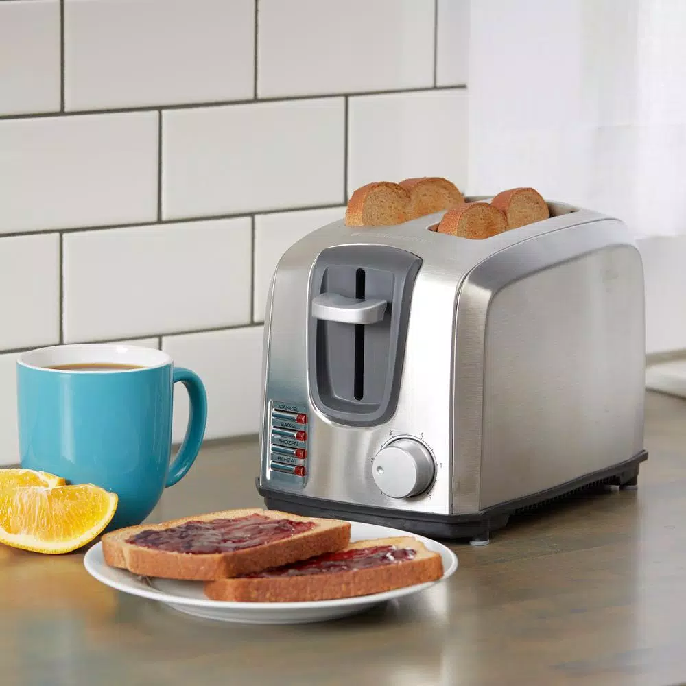Toasters BLACK+DECKER 2-Slice Stainless Steel Toaster 8 Toasters BLACK+DECKER 2-Slice Stainless Steel Toaster - Image 6
