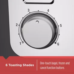 Toasters BLACK+DECKER 4-Slice Stainless Steel Wide Slot Toaster With Crumb Tray 11 Toasters BLACK+DECKER 4-Slice Stainless Steel Wide Slot Toaster With Crumb Tray -Dessert Makers Popular Store stainless steel black decker pop up toasters t4030 4f 1000