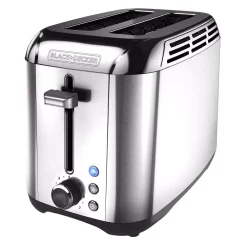 Toasters BLACK+DECKER Rapid Toast 2-Slice Stainless Steel Wide Slot Toaster 18 Toasters BLACK+DECKER Rapid Toast 2-Slice Stainless Steel Wide Slot Toaster -Dessert Makers Popular Store stainless steel black decker pop up toasters tr3500sd d4 1000