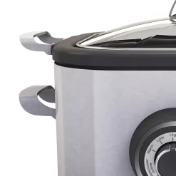 Cookers BLACK+DECKER 6.5 Quart Stainless Steel Slow Cooker 10 Cookers BLACK+DECKER 6.5 Quart Stainless Steel Slow Cooker -Dessert Makers Popular Store stainless steel black decker slow cookers 985115256m 1f 1000