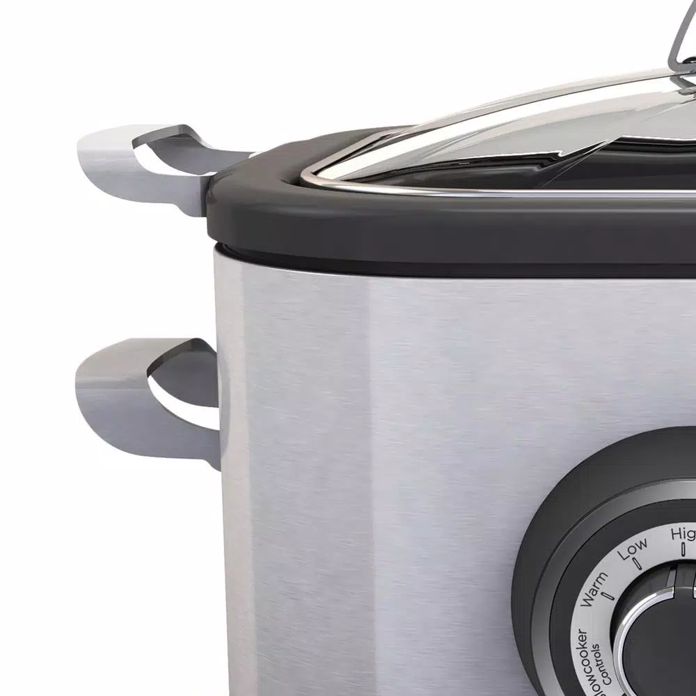 Cookers BLACK+DECKER 6.5 Quart Stainless Steel Slow Cooker 6 Cookers BLACK+DECKER 6.5 Quart Stainless Steel Slow Cooker - Image 4