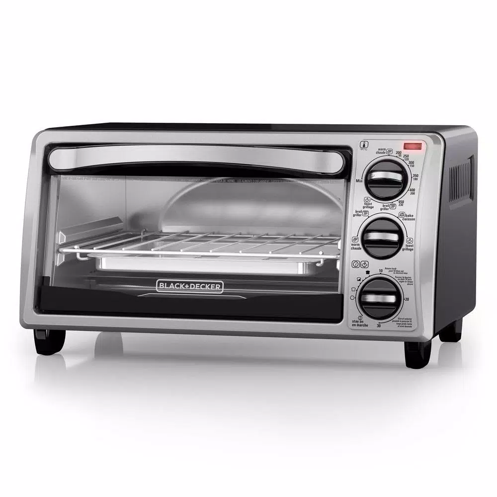 Toasters BLACK+DECKER 4-Slice Stainless Steel Toaster Oven 4 Toasters BLACK+DECKER 4-Slice Stainless Steel Toaster Oven - Image 2