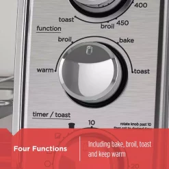 Toasters BLACK+DECKER 4-Slice Stainless Steel Toaster Oven 12 Toasters BLACK+DECKER 4-Slice Stainless Steel Toaster Oven -Dessert Makers Popular Store stainless steel black decker toaster ovens to1760ss c3 1000