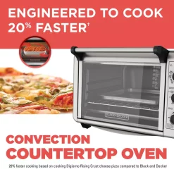 Toasters BLACK+DECKER 1500 W 6-Slice Stainless Steel Toaster Oven With Built-In Timer 12 Toasters BLACK+DECKER 1500 W 6-Slice Stainless Steel Toaster Oven With Built-In Timer -Dessert Makers Popular Store stainless steel black decker toaster ovens to3210ssd c3 1000