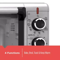 Toasters BLACK+DECKER 8-Slice Extra-Wide Convection Toaster Oven, Stainless Steel 12 Toasters BLACK+DECKER 8-Slice Extra-Wide Convection Toaster Oven, Stainless Steel -Dessert Makers Popular Store stainless steel black decker toaster ovens to3240xsbd 1f 1000