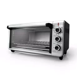 Toasters BLACK+DECKER 8-Slice Extra-Wide Convection Toaster Oven, Stainless Steel