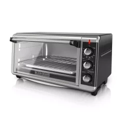 Toasters BLACK+DECKER 1500 W 8-Slice Stainless Steel Toaster Oven With Broiler 25 Toasters BLACK+DECKER 1500 W 8-Slice Stainless Steel Toaster Oven With Broiler -Dessert Makers Popular Store stainless steel black decker toaster ovens to3250xsb d4 1000