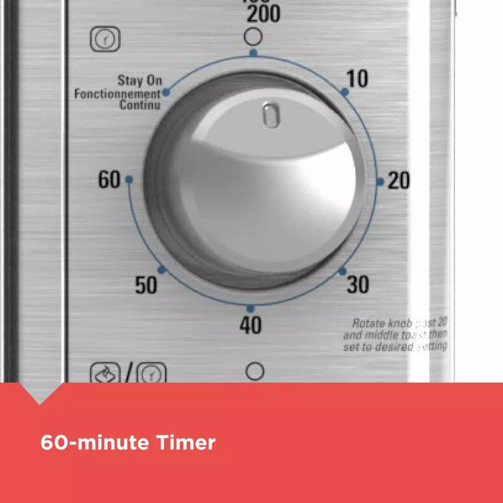 Toasters BLACK+DECKER Crisp ‘N Bake 1500 W 8-Slice Stainless Steel Toaster Oven With Fry Basket 11 Toasters BLACK+DECKER Crisp ‘N Bake 1500 W 8-Slice Stainless Steel Toaster Oven With Fry Basket - Image 9