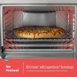 Toasters BLACK+DECKER Crisp ‘N Bake 8-Slice Air Fry Toaster Oven No Preheat, Stainless 11 Toasters BLACK+DECKER Crisp ‘N Bake 8-Slice Air Fry Toaster Oven No Preheat, Stainless -Dessert Makers Popular Store stainless steel black decker toaster ovens tod5035ss 4f 1000