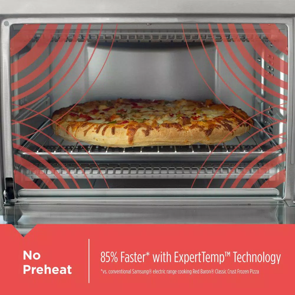 Toasters BLACK+DECKER Crisp ‘N Bake 8-Slice Air Fry Toaster Oven No Preheat, Stainless 5 Toasters BLACK+DECKER Crisp ‘N Bake 8-Slice Air Fry Toaster Oven No Preheat, Stainless - Image 3