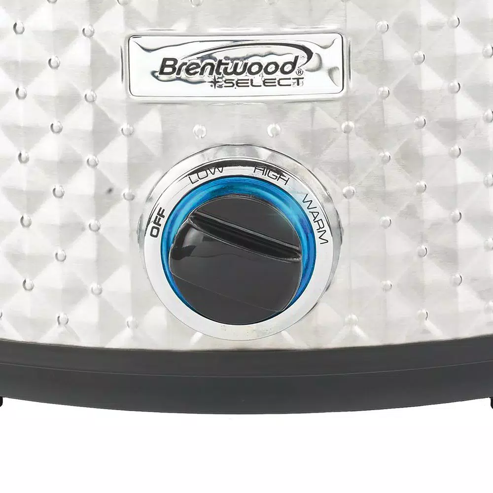 Cookers Brentwood Appliances Diamond 7 Qt. Stainless Steel Slow Cooker With Tempered Glass Lid 8 Cookers Brentwood Appliances Diamond 7 Qt. Stainless Steel Slow Cooker With Tempered Glass Lid - Image 6