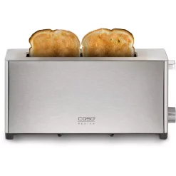 Toasters CASO 2-Slice Stainless Steel Wide Slot Toaster 15 Toasters CASO 2-Slice Stainless Steel Wide Slot Toaster -Dessert Makers Popular Store stainless steel caso pop up toasters 11916 76 1000