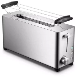Toasters CASO 4-Slice Stainless Steel Wide Slot Toaster 11 Toasters CASO 4-Slice Stainless Steel Wide Slot Toaster -Dessert Makers Popular Store stainless steel caso pop up toasters 11926 4f 1000