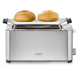Toasters CASO 4-Slice Stainless Steel Wide Slot Toaster 15 Toasters CASO 4-Slice Stainless Steel Wide Slot Toaster -Dessert Makers Popular Store stainless steel caso pop up toasters 11926 76 1000