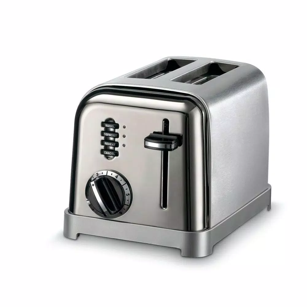 Toasters Cuisinart Classic Series 2-Slice Stainless Steel Wide Slot Toaster 3 Toasters Cuisinart Classic Series 2-Slice Stainless Steel Wide Slot Toaster