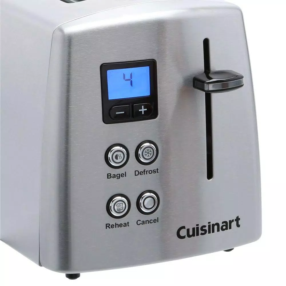 Toasters Cuisinart Compact 2-Slice Stainless Steel Toaster 4 Toasters Cuisinart Compact 2-Slice Stainless Steel Toaster - Image 2