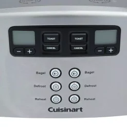 Toasters Cuisinart Touch To Toast 4-Slice Stainless Steel Wide Slot Leverless Toaster -Dessert Makers Popular Store stainless steel cuisinart pop up toasters cpt 440 4f 1000