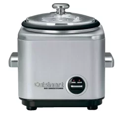 Cookers Cuisinart 4-Cup Stainless Steel Rice Cooker With Non-Stick Interior
