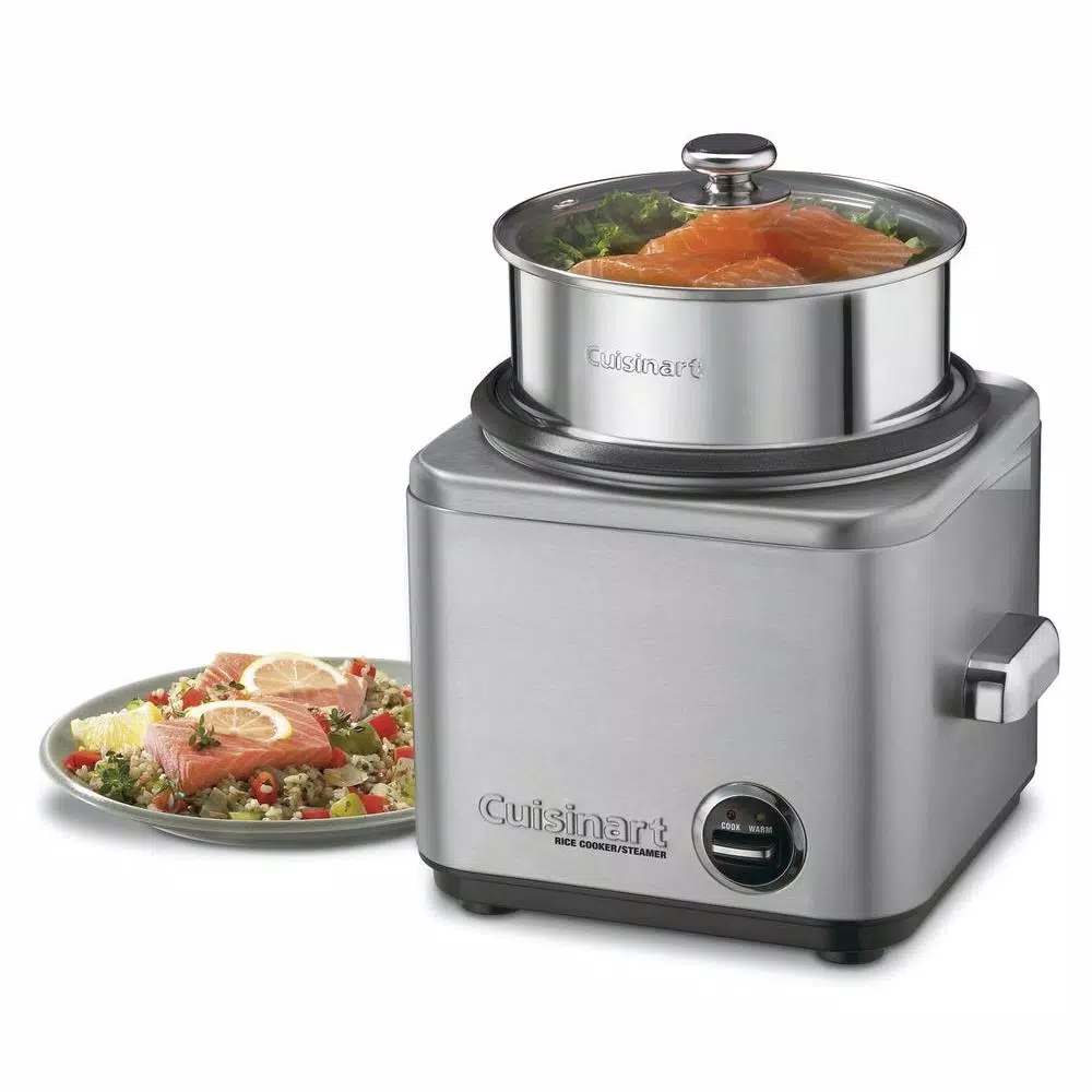 Cookers Cuisinart 8-Cup Stainless Steel Rice Cooker With Cord Storage 3 Cookers Cuisinart 8-Cup Stainless Steel Rice Cooker With Cord Storage - Image 2