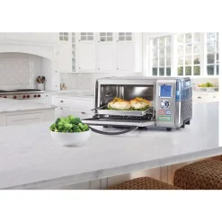 Toasters Cuisinart 1800 W 6-Slice Stainless Steel Convection Toaster Oven 13 Toasters Cuisinart 1800 W 6-Slice Stainless Steel Convection Toaster Oven -Dessert Makers Popular Store stainless steel cuisinart toaster ovens cso 300n1 66 1000