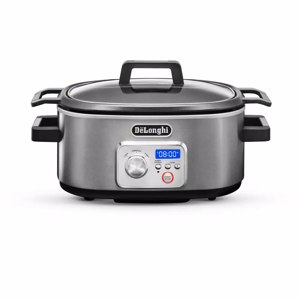 Cookers DeLonghi Livenza 6 Qt. Programmable Slow Cooker With Stovetop-Safe Pot 3 Cookers DeLonghi Livenza 6 Qt. Programmable Slow Cooker With Stovetop-Safe Pot