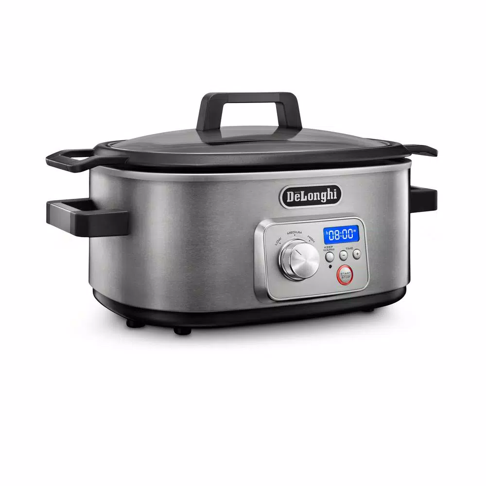 Cookers DeLonghi Livenza 6 Qt. Programmable Slow Cooker With Stovetop-Safe Pot 8 Cookers DeLonghi Livenza 6 Qt. Programmable Slow Cooker With Stovetop-Safe Pot - Image 6