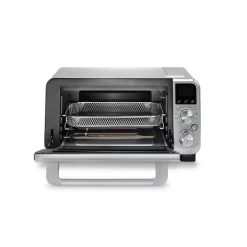 Toasters DeLonghi Livenza 2000 W 6-Slice Stainless Steel Toaster Oven, Convection And Air Fryer 13 Toasters DeLonghi Livenza 2000 W 6-Slice Stainless Steel Toaster Oven, Convection And Air Fryer -Dessert Makers Popular Store stainless steel delonghi toaster ovens eo141664m 4f 1000