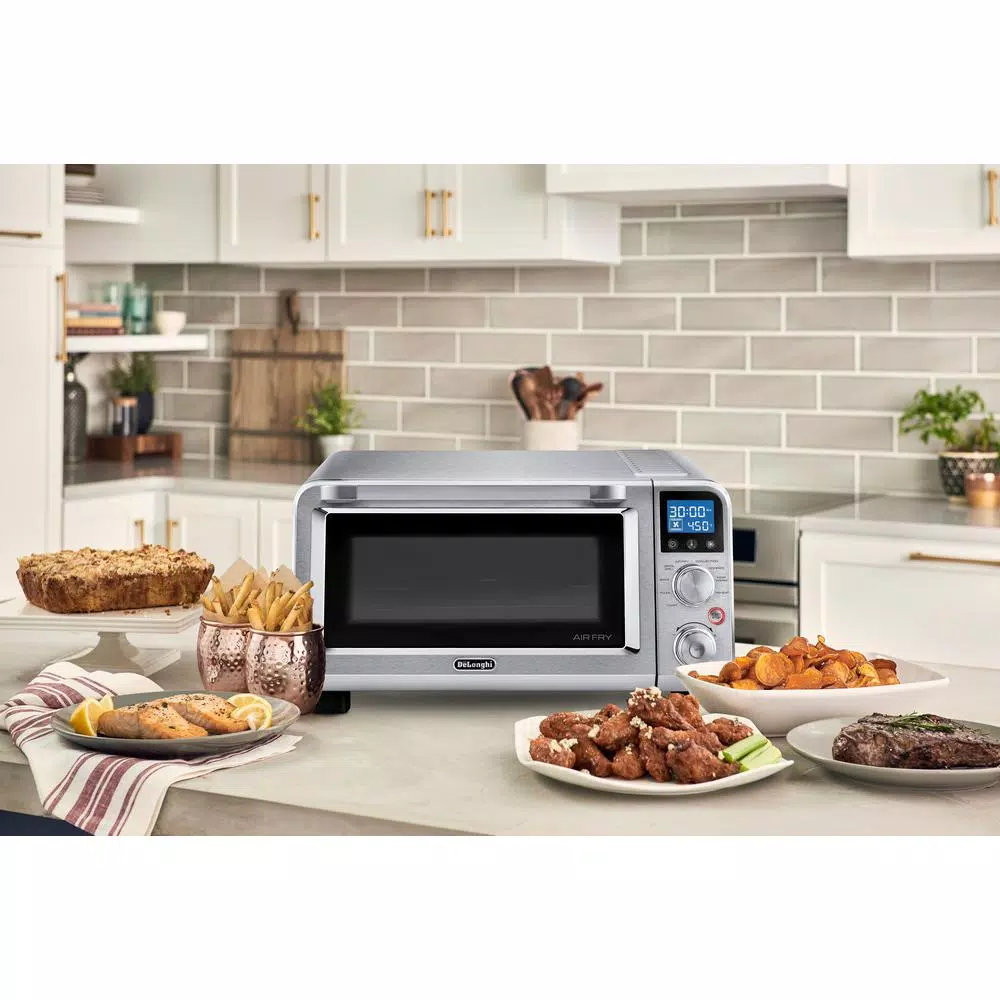 Toasters DeLonghi Livenza 2000 W 6-Slice Stainless Steel Toaster Oven, Convection And Air Fryer 9 Toasters DeLonghi Livenza 2000 W 6-Slice Stainless Steel Toaster Oven, Convection And Air Fryer - Image 7