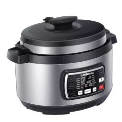 Cookers GoWISE USA Ovate 8.5 Qt. Stainless Steel Electric Pressure Cooker Oval With Accessories And 50-Recipes 12 Cookers GoWISE USA Ovate 8.5 Qt. Stainless Steel Electric Pressure Cooker Oval With Accessories And 50-Recipes -Dessert Makers Popular Store stainless steel gowise usa electric pressure cookers gw22708 4f 1000