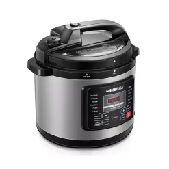 Cookers GoWISE USA 8 Qt. Stainless Steel Electric Pressure Cooker With Stainless Steel Pot 10 Cookers GoWISE USA 8 Qt. Stainless Steel Electric Pressure Cooker With Stainless Steel Pot -Dessert Makers Popular Store stainless steel gowise usa electric pressure cookers gw22712 4f 1000