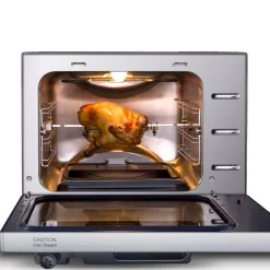 Toasters GoWISE USA 1600-Watts Stainless Steel 27 Qt. Electric Programmable Pressure Oven With Rotisserie Function And DIY Presets 11 Toasters GoWISE USA 1600-Watts Stainless Steel 27 Qt. Electric Programmable Pressure Oven With Rotisserie Function And DIY Presets -Dessert Makers Popular Store stainless steel gowise usa toaster ovens gw22710 1f 1000