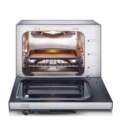 Toasters GoWISE USA 1600-Watts Stainless Steel 27 Qt. Electric Programmable Pressure Oven With Rotisserie Function And DIY Presets 10 Toasters GoWISE USA 1600-Watts Stainless Steel 27 Qt. Electric Programmable Pressure Oven With Rotisserie Function And DIY Presets -Dessert Makers Popular Store stainless steel gowise usa toaster ovens gw22710 4f 1000