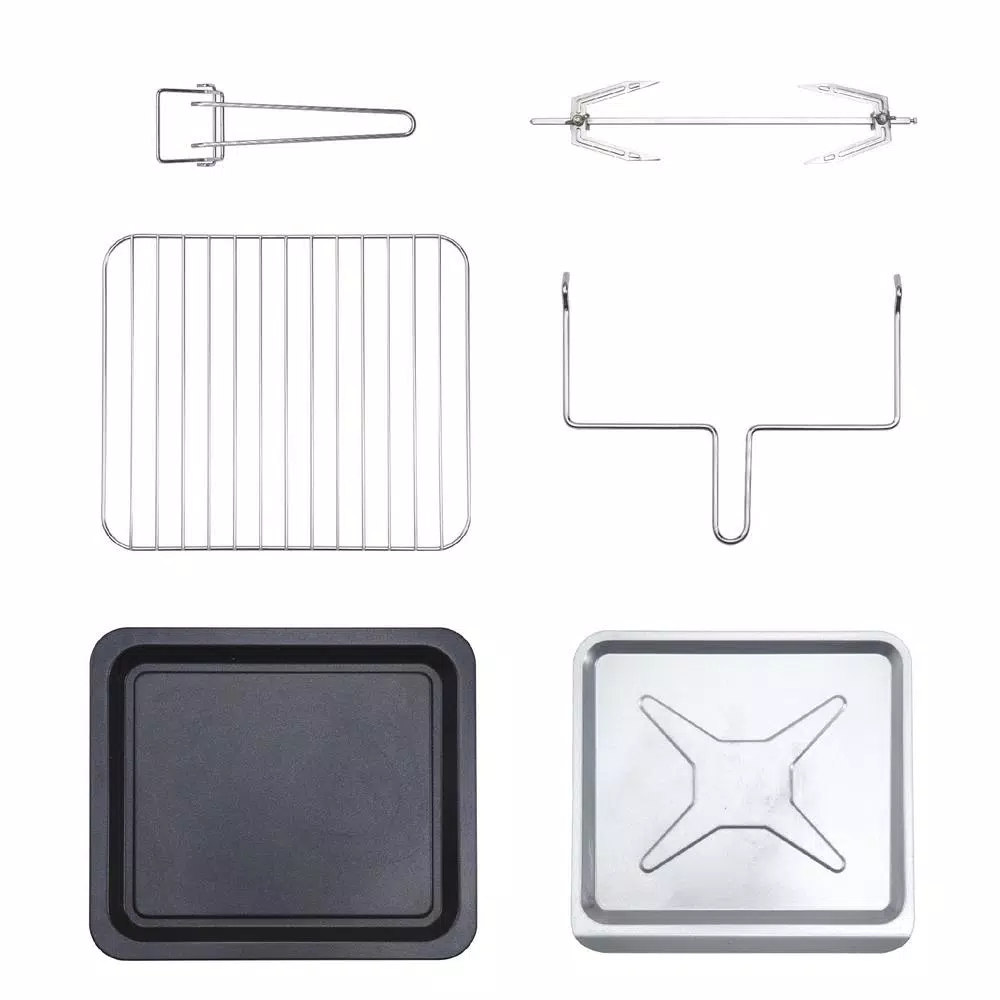 Toasters GoWISE USA 1600-Watts Stainless Steel 27 Qt. Electric Programmable Pressure Oven With Rotisserie Function And DIY Presets 8 Toasters GoWISE USA 1600-Watts Stainless Steel 27 Qt. Electric Programmable Pressure Oven With Rotisserie Function And DIY Presets - Image 6