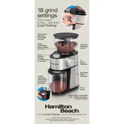 Coffee Makers Hamilton Beach 16 Oz Stainless Steel Burr Coffee Grinder 14 Coffee Makers Hamilton Beach 16 Oz Stainless Steel Burr Coffee Grinder -Dessert Makers Popular Store stainless steel hamilton beach coffee grinders 80385 44 1000