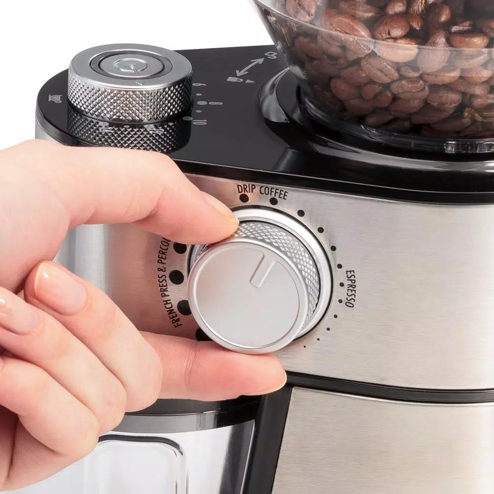 Coffee Makers Hamilton Beach 16 Oz Stainless Steel Burr Coffee Grinder 5 Coffee Makers Hamilton Beach 16 Oz Stainless Steel Burr Coffee Grinder - Image 3