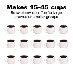 Coffee Makers Hamilton Beach 45-Cup Fast Brew Stainless Steel With 1-Hand Dispensing Coffee Urn -Dessert Makers Popular Store stainless steel hamilton beach coffee urns 40521 4f 1000