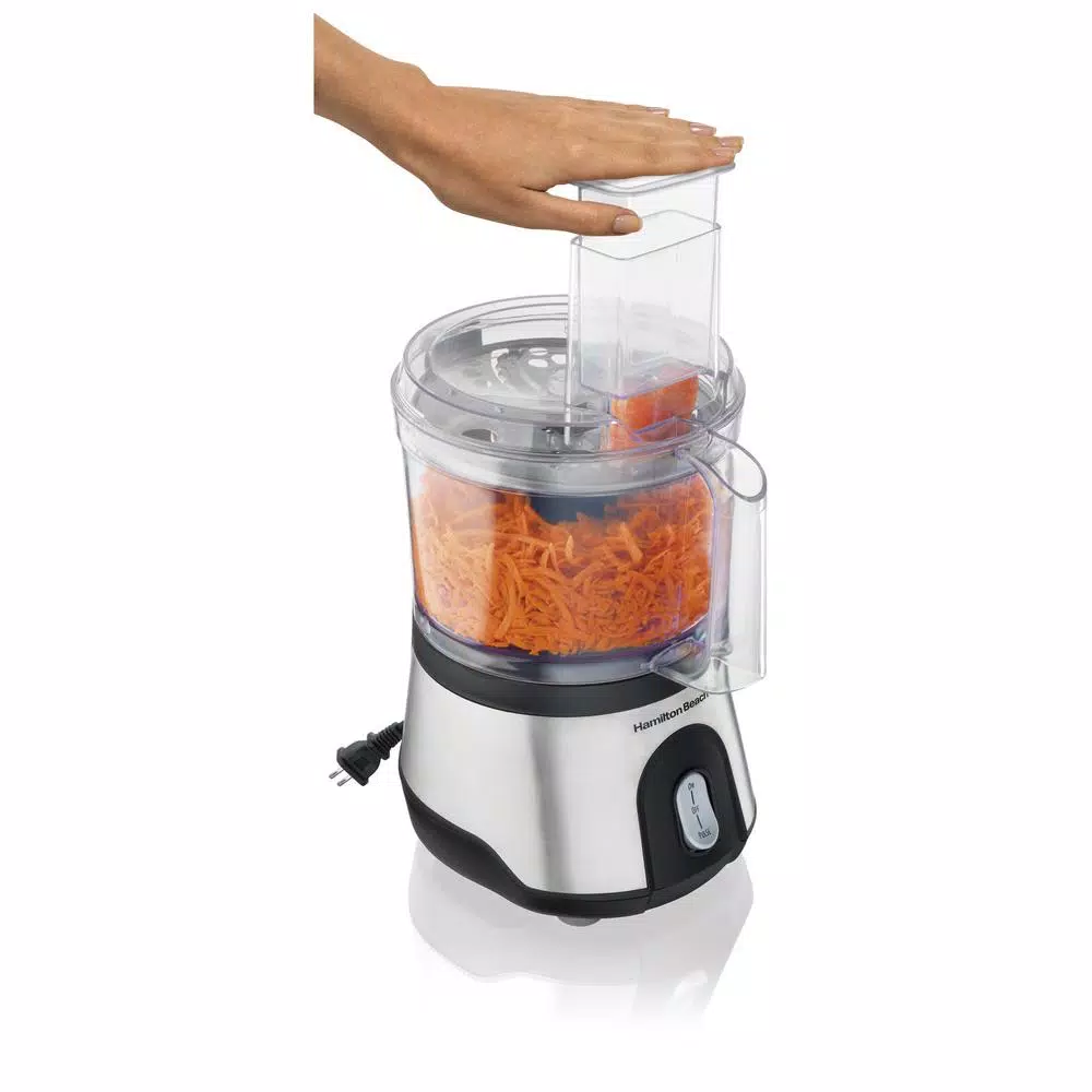 Food Processing Hamilton Beach 10-Cup 2-Speed Stainless Steel Food Processor With Pulse Control 5 Food Processing Hamilton Beach 10-Cup 2-Speed Stainless Steel Food Processor With Pulse Control - Image 3