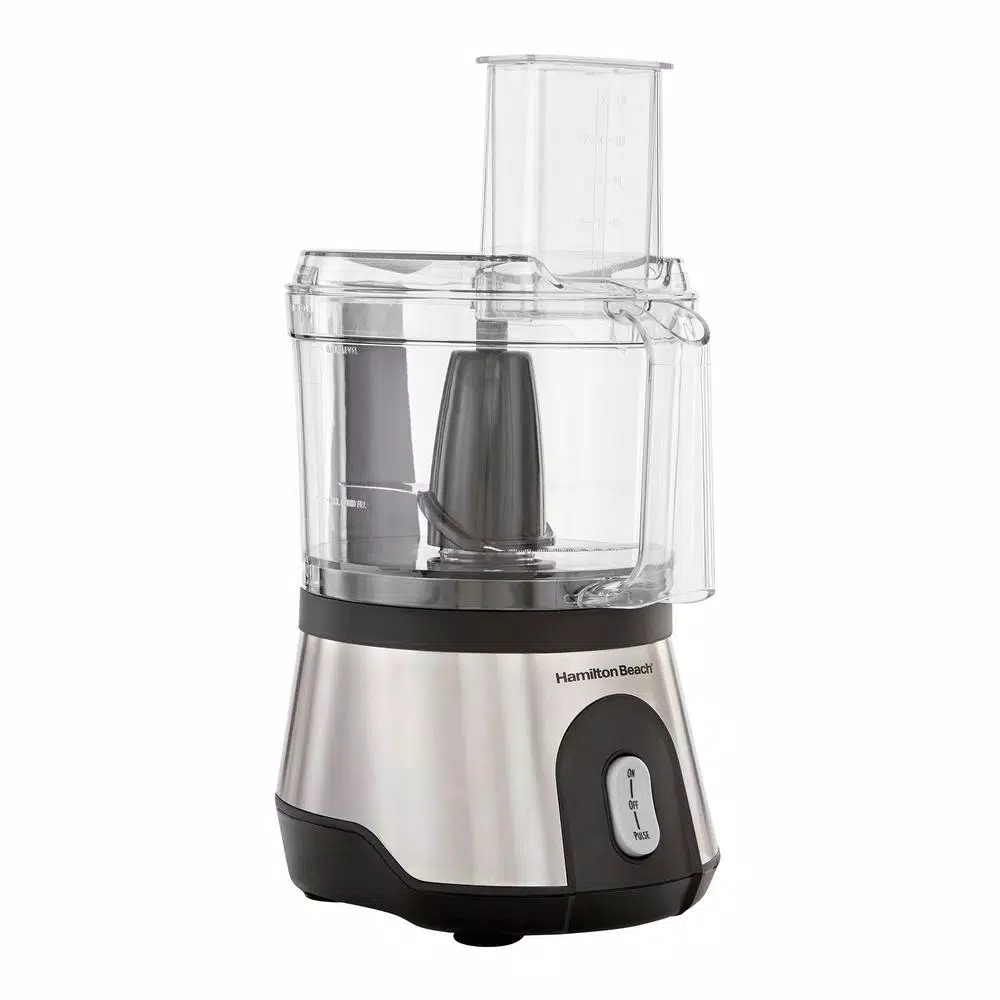 Food Processing Hamilton Beach 10-Cup 2-Speed Stainless Steel Food Processor With Pulse Control 3 Food Processing Hamilton Beach 10-Cup 2-Speed Stainless Steel Food Processor With Pulse Control