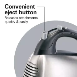 Mixers Hamilton Beach SoftScrape 6-Speed Stainless Steel Hand Mixer With Snap-On Case -Dessert Makers Popular Store stainless steel hamilton beach hand mixers 62637 66 1000