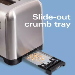 Toasters Hamilton Beach Pro 2-Slice Stainless Steel Wide Slot Toaster 18 Toasters Hamilton Beach Pro 2-Slice Stainless Steel Wide Slot Toaster -Dessert Makers Popular Store stainless steel hamilton beach pop up toasters 22990 fa 1000