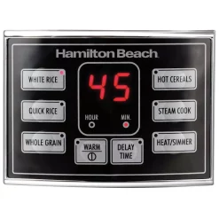 Cookers Hamilton Beach 20-Cup Stainless Steel Rice/Hot Cereal Cooker With Rice Rinser/Steam Basket 16 Cookers Hamilton Beach 20-Cup Stainless Steel Rice/Hot Cereal Cooker With Rice Rinser/Steam Basket -Dessert Makers Popular Store stainless steel hamilton beach rice cookers 37543 76 1000