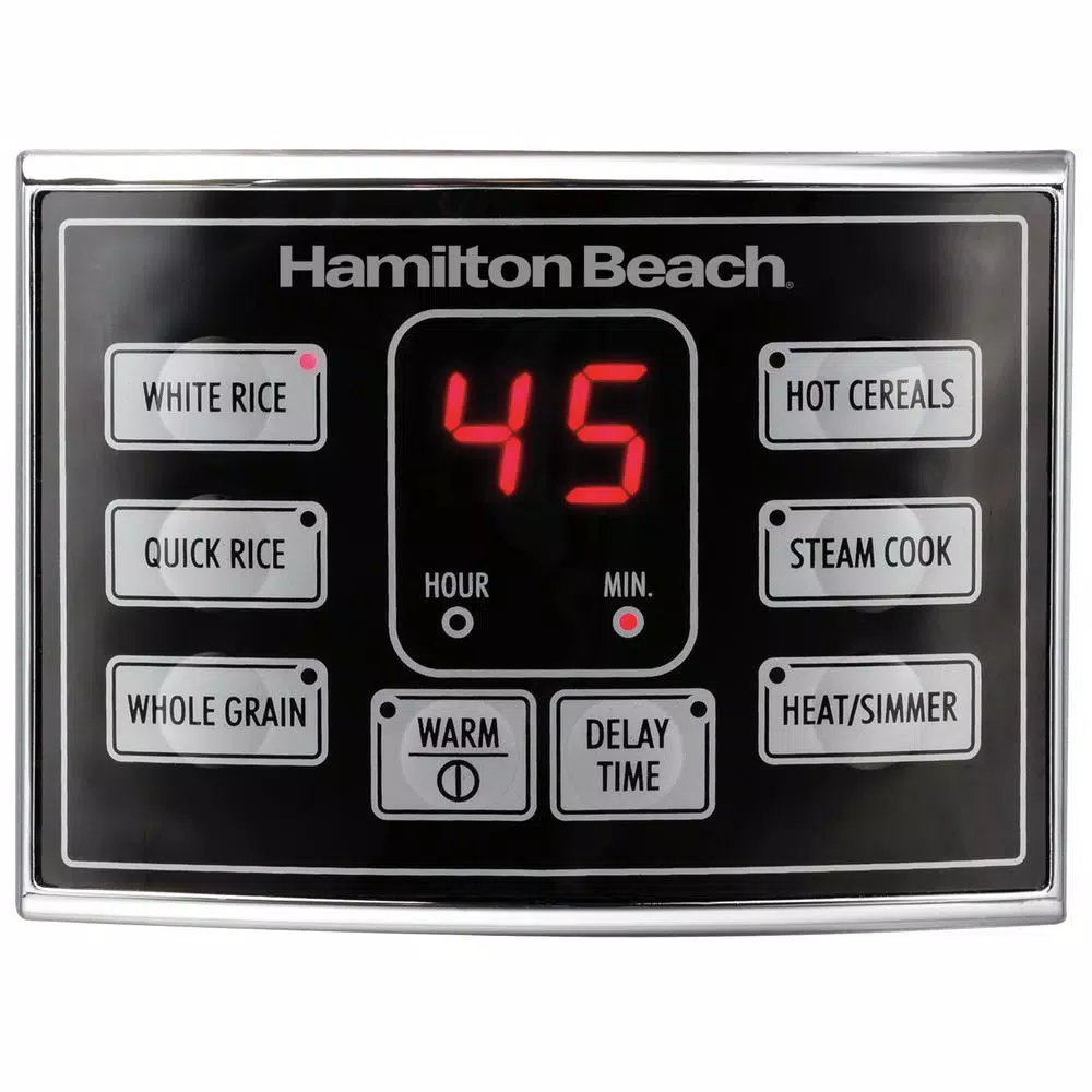 Cookers Hamilton Beach 20-Cup Stainless Steel Rice/Hot Cereal Cooker With Rice Rinser/Steam Basket 9 Cookers Hamilton Beach 20-Cup Stainless Steel Rice/Hot Cereal Cooker With Rice Rinser/Steam Basket - Image 7