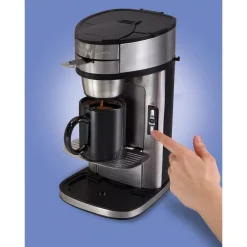 Coffee Makers Hamilton Beach Stainless Steel Single Serve Coffee Maker With Built-In Filter -Dessert Makers Popular Store stainless steel hamilton beach single serve coffee makers 49981 77 1000