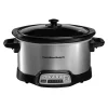 Cookers Hamilton Beach 4 Qt. Stainless Steel Slow Cooker With Built In Timer 2 Cookers Hamilton Beach 4 Qt. Stainless Steel Slow Cooker With Built In Timer -Dessert Makers Popular Store stainless steel hamilton beach slow cookers 33443 64 1000