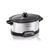 Cookers Hamilton Beach 7 Qt. Programmable Stainless Steel Slow Cooker With Built-In Timer And Temperature Settings 1 Cookers Hamilton Beach 7 Qt. Programmable Stainless Steel Slow Cooker With Built-In Timer And Temperature Settings -Dessert Makers Popular Store stainless steel hamilton beach slow cookers 33473 64 1000