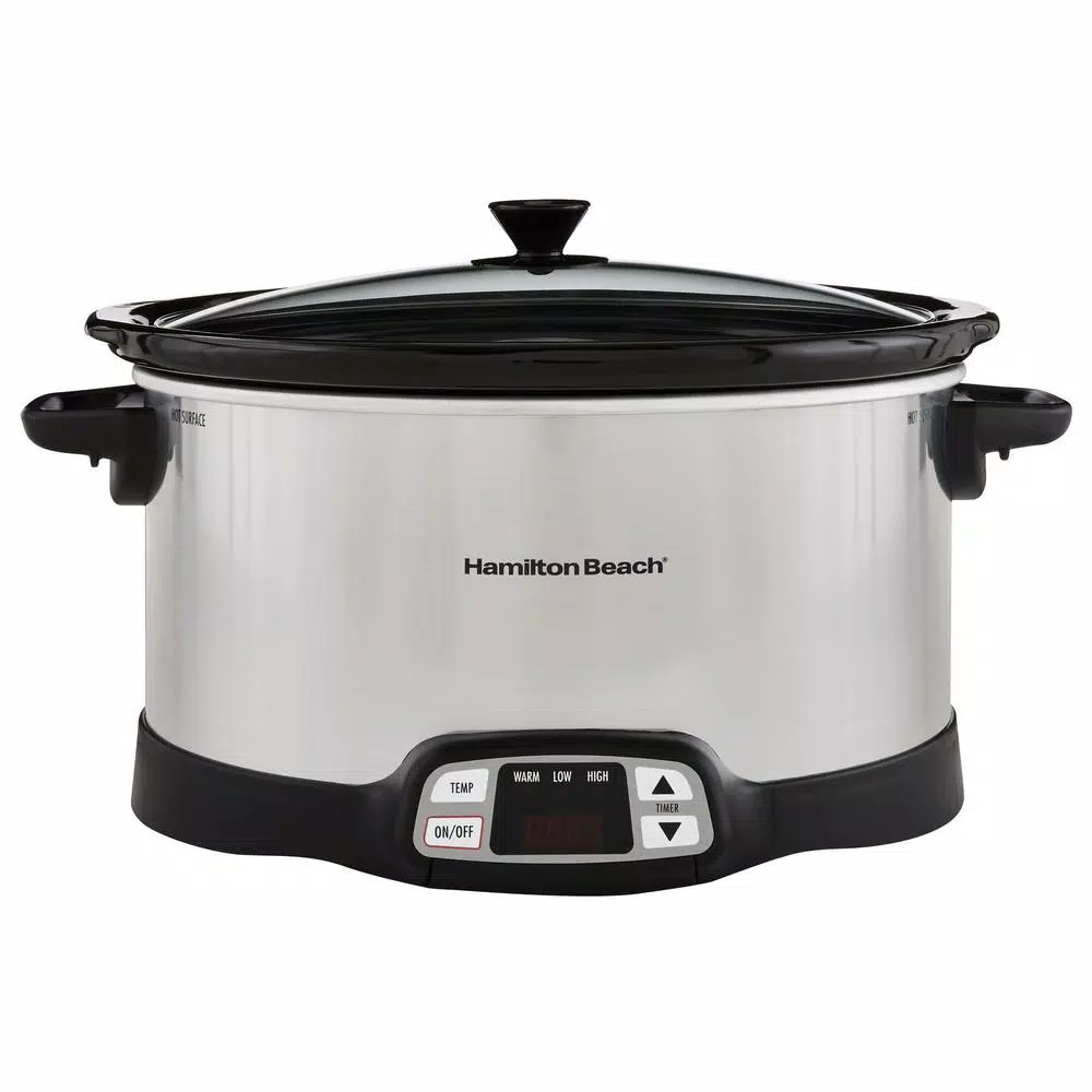 Cookers Hamilton Beach 8 Qt. Programmable Stainless Steel Slow Cooker With Built-In Timer And Temperature Settings 9 Cookers Hamilton Beach 8 Qt. Programmable Stainless Steel Slow Cooker With Built-In Timer And Temperature Settings - Image 7