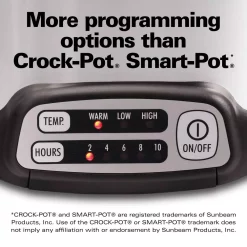 Cookers Hamilton Beach Stovetop Sear And Cook 6 Qt. Stainless Steel Slow Cooker -Dessert Makers Popular Store stainless steel hamilton beach slow cookers 33662 44 1000